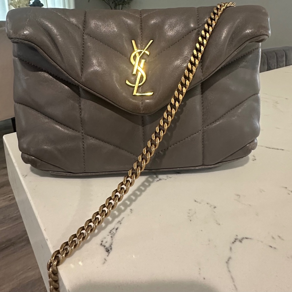 Saint Laurent Loulou Toy Quilted Leather Crossbody